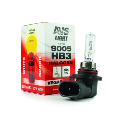 Галогенная лампа AVS Vegas HB3/9005.12V.60W 1 шт