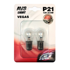 Лампа AVS Vegas в блистере 12V. P21W (BAU15s) смещ.штифт 2 шт