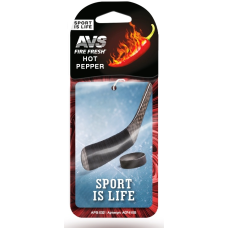 Ароматизатор AVS APS-032 Sport is Life (аром. Hot Pepper/Перец) (бумажные)