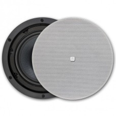 8" two-way, thin edge ceiling loudspeakr, white CMX20DT