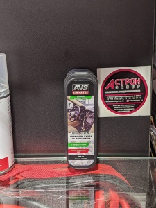 Губка для ухода за пластиком AVS SPP-01 глянцевый эффект