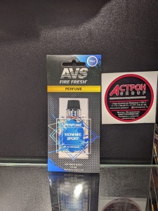 Ароматизатор AVS FP-09 Perfume (аром. Homme Sport/Спорт) (бумажные)