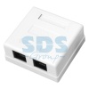 Компьютерная 03-0151 розетка 2*RJ-45 кат 5e REXANT