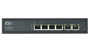 Коммутатор 4 канальный POe RVI-1NS04F-2T