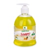 Жидкое мыло "Soapy" Light "Ананас" с дозатором 500мл Clean&Green CG8241
