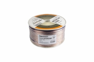 Кабель акустический PROconnect 2х2,00 мм², прозрачный BLUELINE, бухта 100 м