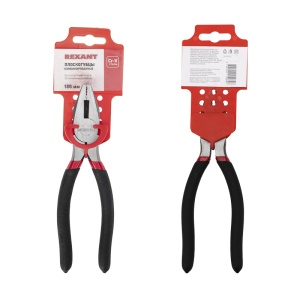 Плоскогубцы комбинированные REXANT 180 мм, обливные рукоятки