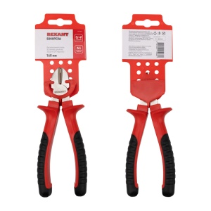 Бокорезы REXANT 160 мм никелированные, двухкомпонентные рукоятки