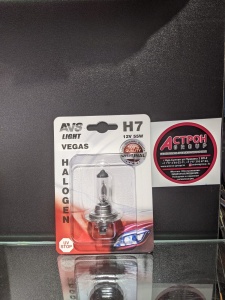 Галогенная лампа AVS Vegas в блистере H7.12V.55W 1шт
