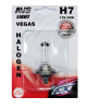 Галогенная лампа AVS Vegas в блистере H7.12V.55W 1шт