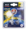 Галогенная лампа AVS /ATLAS ANTI-FOG/желтый H3.24V.70W.блистер 2шт.